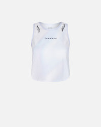 Isadore 無袖跑衣 Run Crop Top White 短版 女款 白