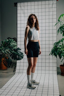 Isadore 無袖跑衣 Run Crop Top White 短版 女款 白