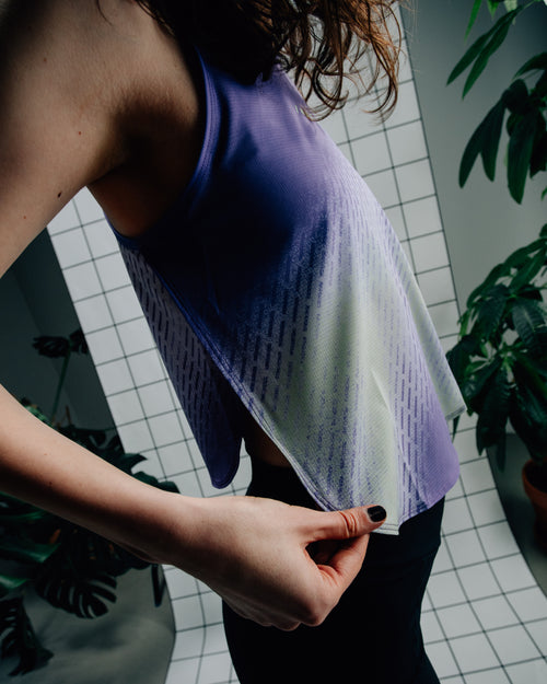 Isadore 無袖跑衣 Run Tank Top Purple 女款 紫