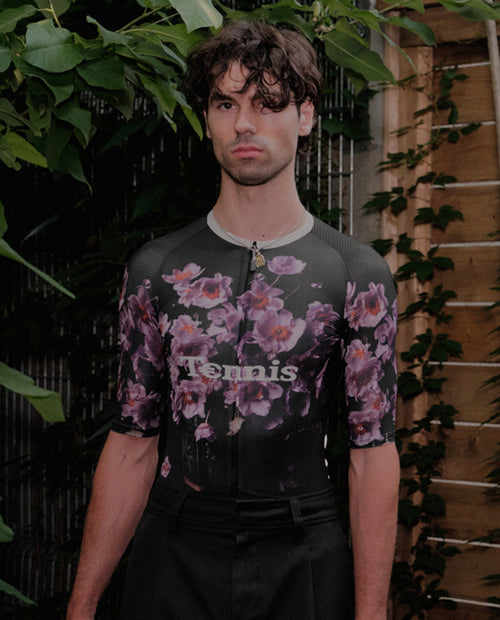 Isadore 車衣 Tennis Custom Tempoline Jersey SS25 男款 黑