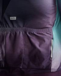 Pedla 薄長袖車衣 KINETIC Classic LS Jersey Motion Gradient 男款 城市紫
