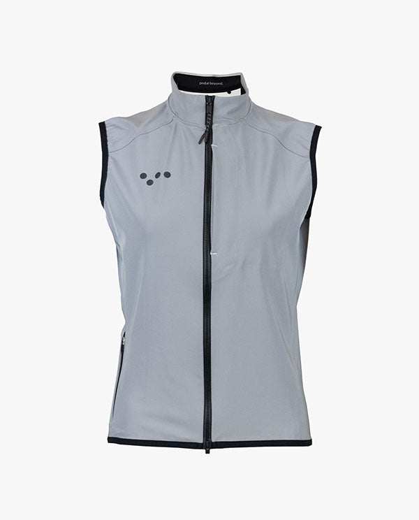 Pedla 全反光風雨背心Ride Flash Gilet Reflective 女-銀灰