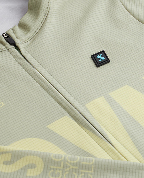 Biehler 薄長袖車衣 Pro LS Jersey Lizzard 男款 草綠