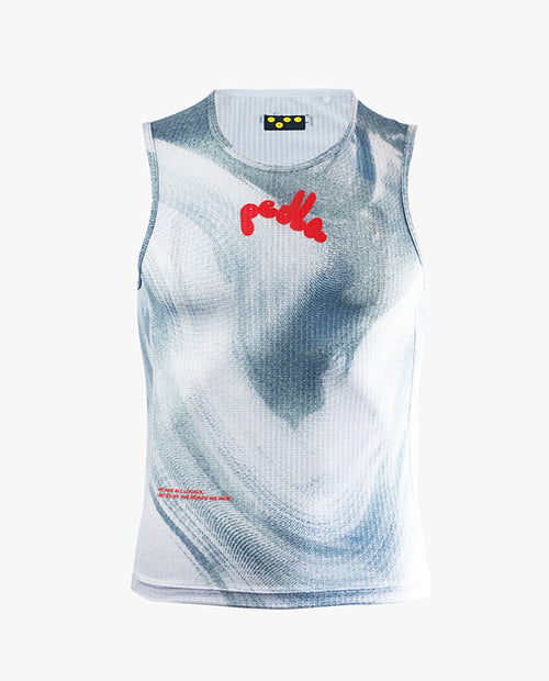 Pedla 無袖底衫Local Loops Air Baselayer Bubble Pearl 男款 珍珠白