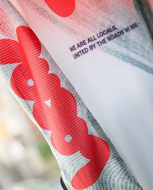 Pedla 車衣Local Loops Classic Jersey Bubble Pearl 男款 珍珠白