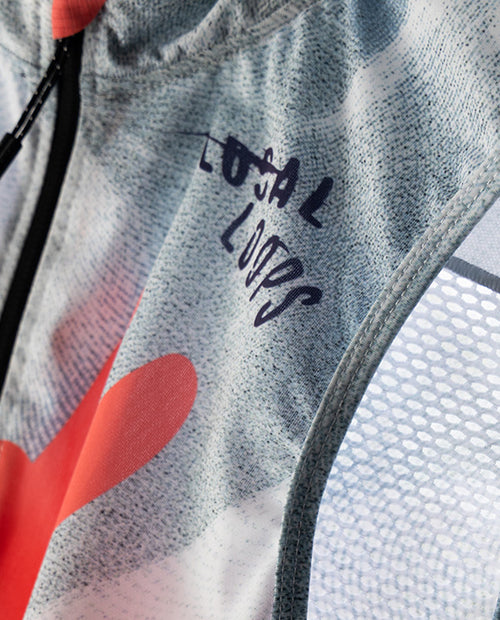 Pedla 防風背心Local Loops Classic LITE Gilet Bubble Pearl 男款 珍珠白