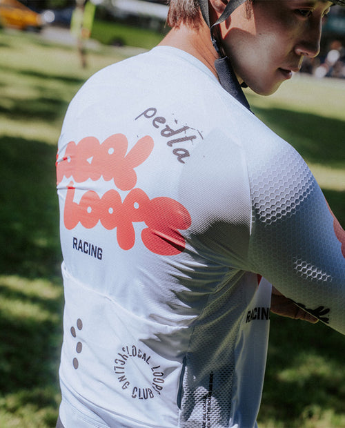 Pedla 車衣Local Loops Pro Pursuit 2.0 Jersey Bubble White 男款 白