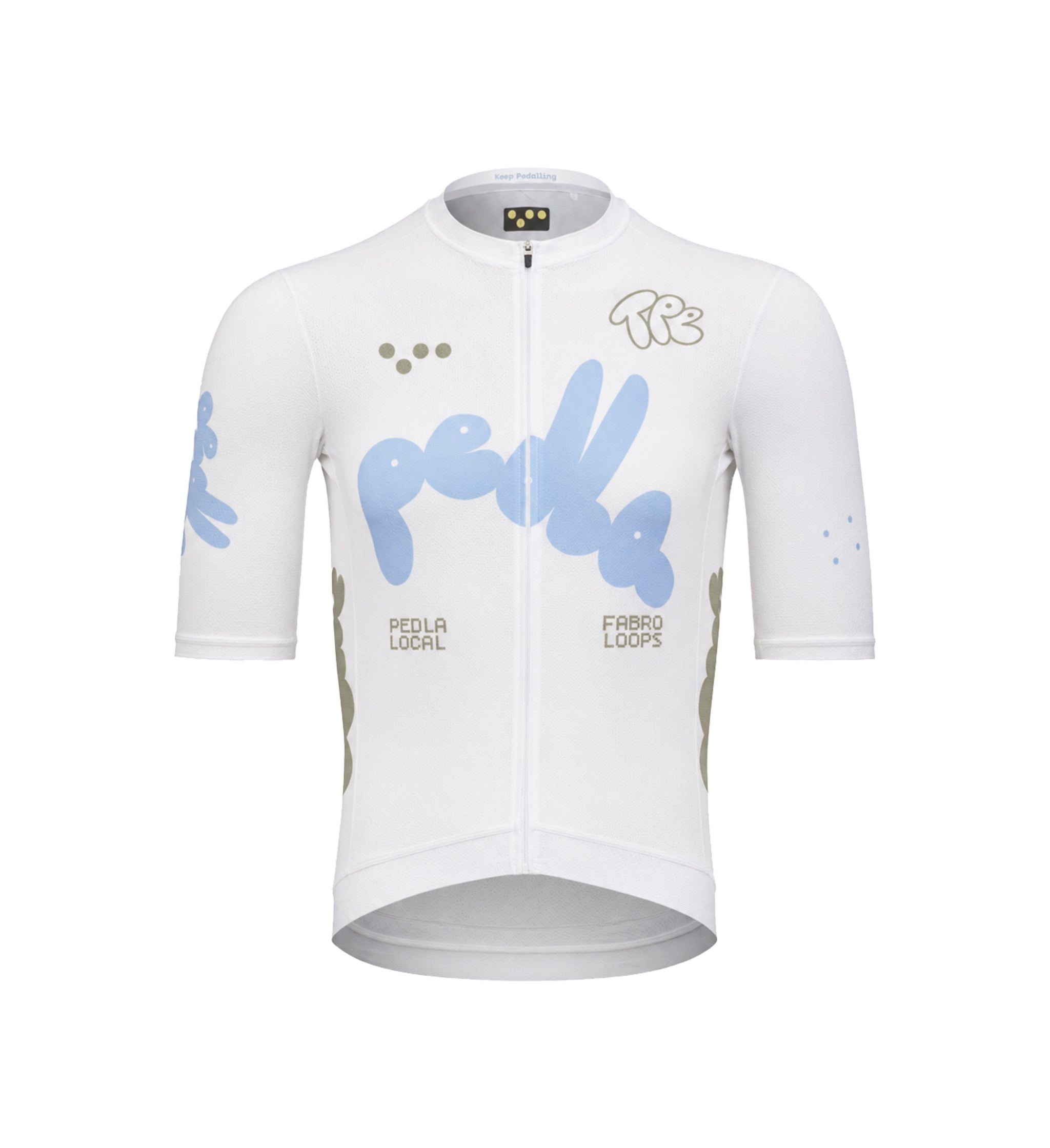 Pedla 車衣 Local Loops Classic Jersey Bubble Powder Blue White 限定款 男款 白