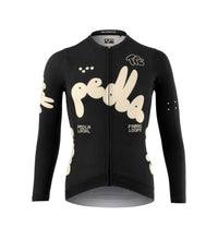 Pedla 薄長袖車衣 Local Loops LS Classic Jersey Bubble Black 限定版 女款 黑