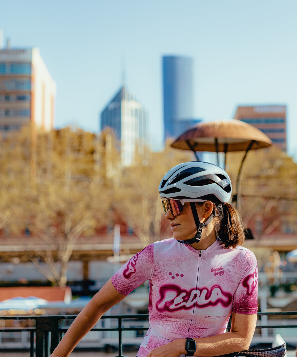 Pedla 車衣Local Loops Classic Jersey Pink 女款 塗鴉粉