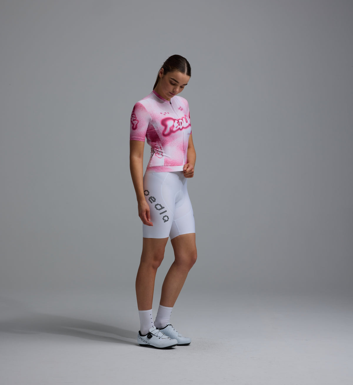 Pedla 車衣Local Loops Classic Jersey Pink 女款 塗鴉粉