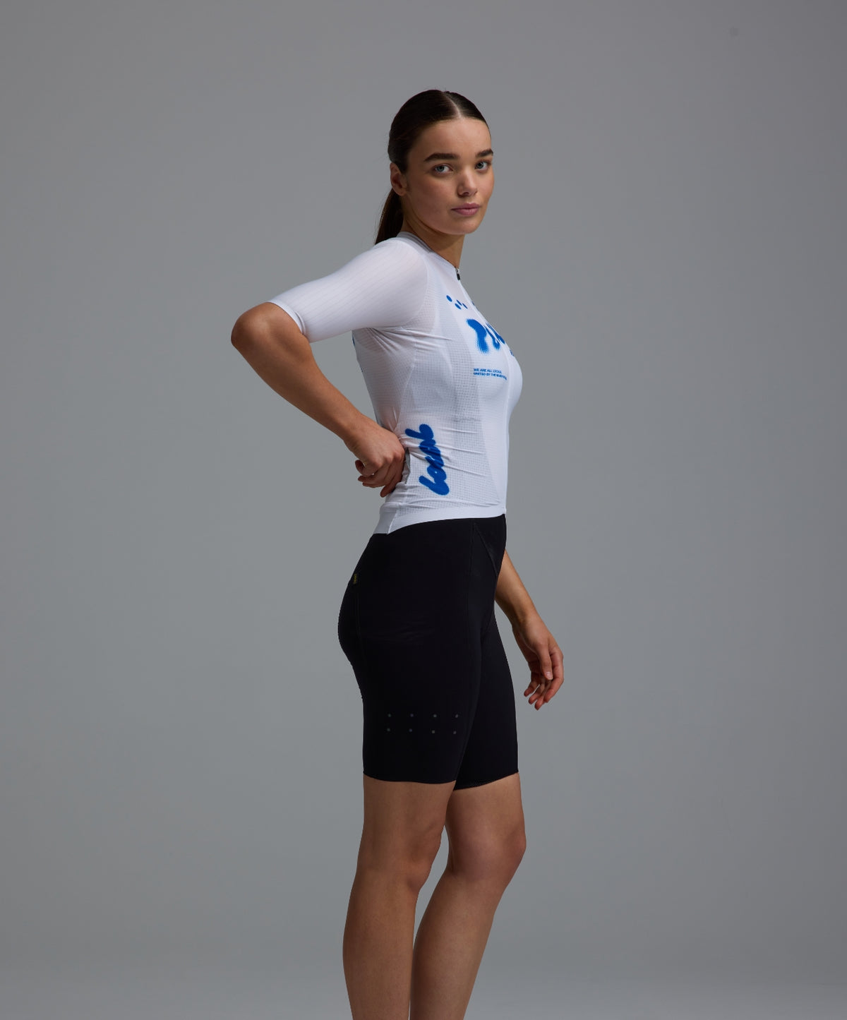 Pedla 車衣Local Loops Pro Pursuit 2.0 Jersey White Cobalt 女款 白