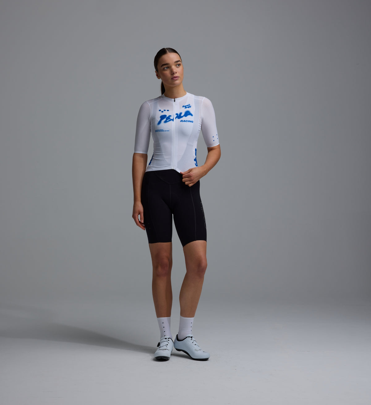 Pedla 車衣Local Loops Pro Pursuit 2.0 Jersey White Cobalt 女款 白