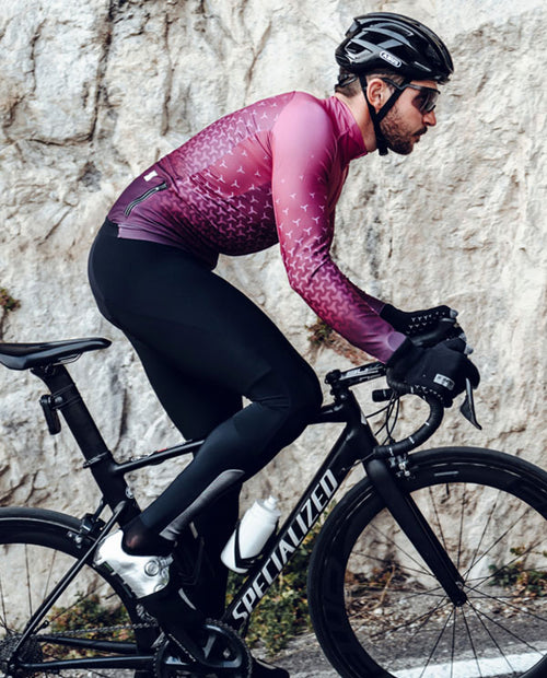 Q36.5 薄長車褲 Light Bib Tight Black 男款 黑