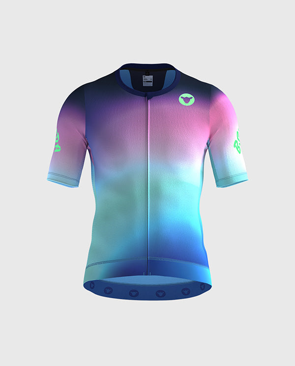 ブラックシープサイクリングサーマルジャージLサイズ Black Sheep Cycling Elements Thermal サイクルジャージ - Rose