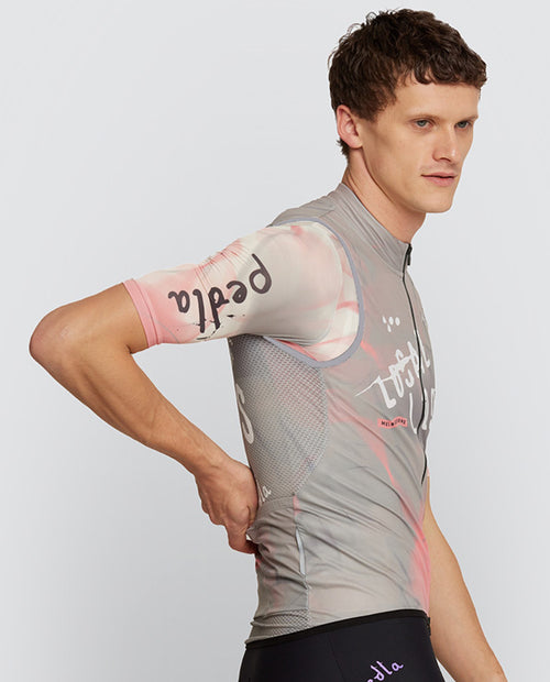 Pedla 雙拉鍊防風背心 Local Loops Classic Gilet Club Stone 男款 灰