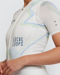Pedla 車衣 Local Loops Air Jersey-White Sky 女款 白