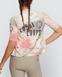 Pedla 車衣Local Loops Classic Jersey Club Almond 女款 灰粉