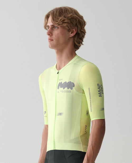 MAAP 車衣 Aerate Pro Air Jersey 3.0 Shadow Lime 短袖 男款 萊姆綠