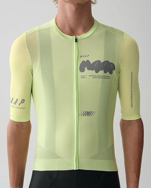 MAAP 車衣 Aerate Pro Air Jersey 3.0 Shadow Lime 短袖 男款 萊姆綠