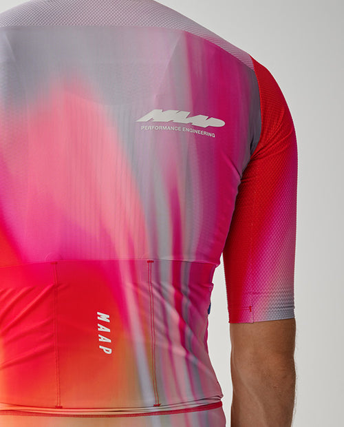 MAAP 車衣 Solar Pro Race Jersey Infared 短袖 男款 灰粉