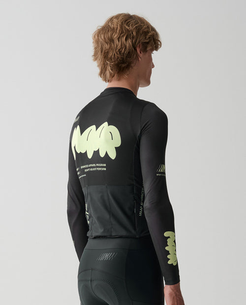 MAAP 車衣 Aerate Pro Air LS Jersey 3.0 Black 薄長袖 男款 黑