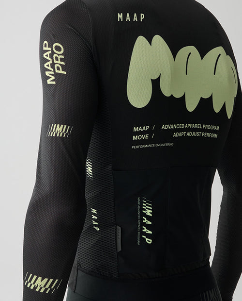 MAAP 車衣 Aerate Pro Air LS Jersey 3.0 Black 薄長袖 男款 黑