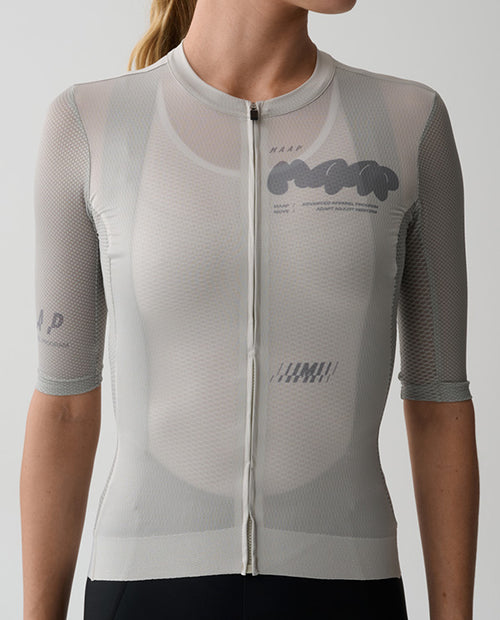 MAAP 車衣 Aerate Pro Air Jersey 3.0 Fog 短袖 女款 霧灰
