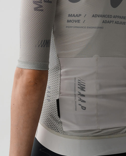 MAAP 車衣 Aerate Pro Air Jersey 3.0 Fog 短袖 女款 霧灰
