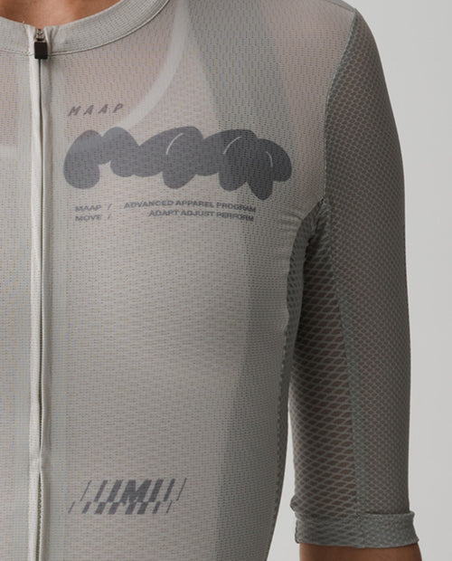 MAAP 車衣 Aerate Pro Air Jersey 3.0 Fog 短袖 女款 霧灰