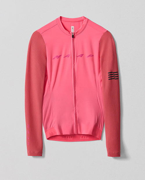 MAAP 車衣 Evade Pro Base LS Jersey 2.0 Epic Pink 薄長袖 女款 粉紅