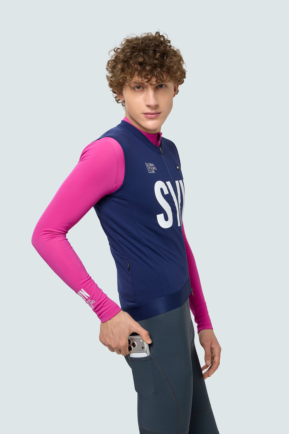 SYN 保暖長車褲 Pro Thermal Bib Tights Tarmac 男款 鐵灰