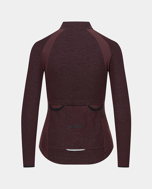 Café du Cycliste 車衣Marguerit LS Jersey V2 Quetsche 長袖 女款 紫李