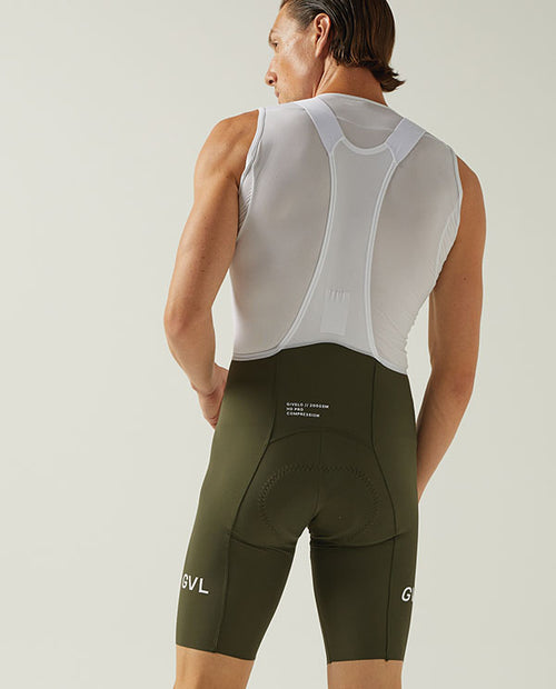 Givelo 車褲HD PRO Bib Shorts Olive 男款 橄欖綠