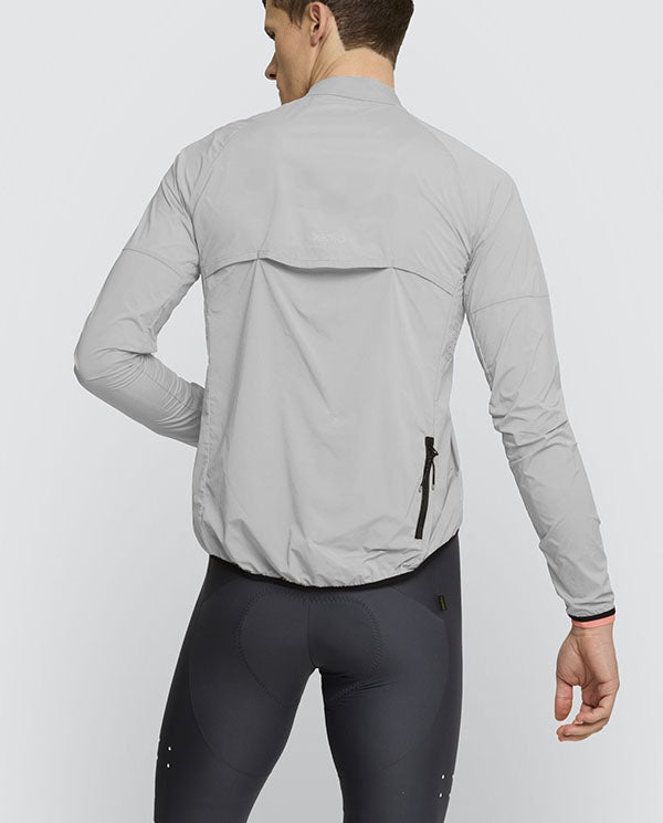 Pedla 防風外套 Elevate Lightweight Packable Jacket Vapour 男款 煙霧灰