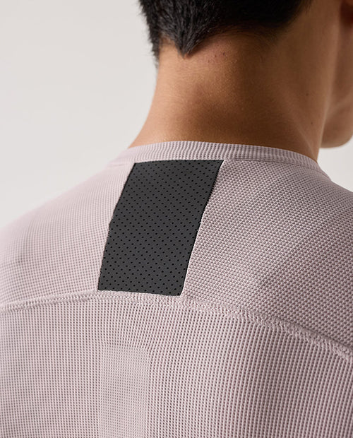 Givelo 車衣Modern Class SS Waffle Jersey Crepe 藕粉 男女共版