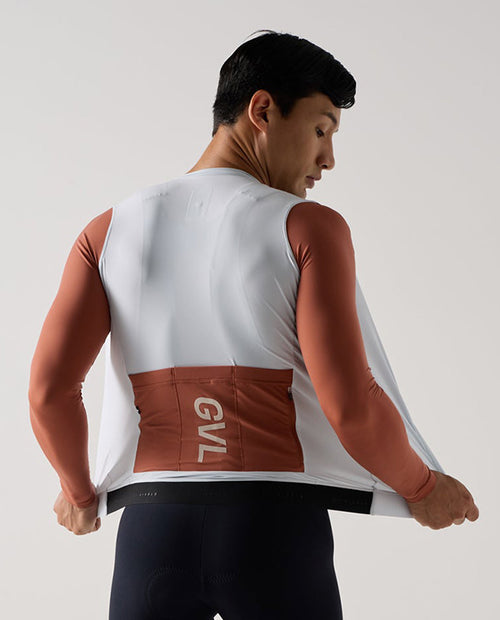 Givelo 薄長袖車衣Modern Classic LS Jersey SKY 淺藍 男女共版