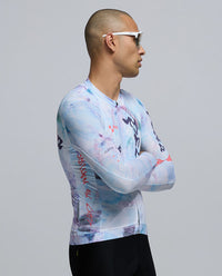 Pedla 車衣Lost In Natrure RIDECAMO Training LS Jersey Fade 薄長袖 男款 白
