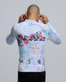 Pedla 車衣Lost In Natrure RIDECAMO Training LS Jersey Fade 薄長袖 男款 白