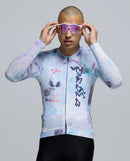 Pedla 車衣Lost In Natrure RIDECAMO Training LS Jersey Fade 薄長袖 男款 白
