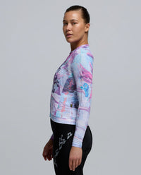 Pedla 車衣Lost In Natrure RIDECAMO Training LS Jersey Fade 薄長袖 女款 白
