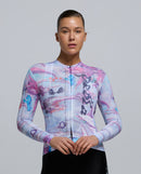 Pedla 車衣Lost In Natrure RIDECAMO Training LS Jersey Fade 薄長袖 女款 白
