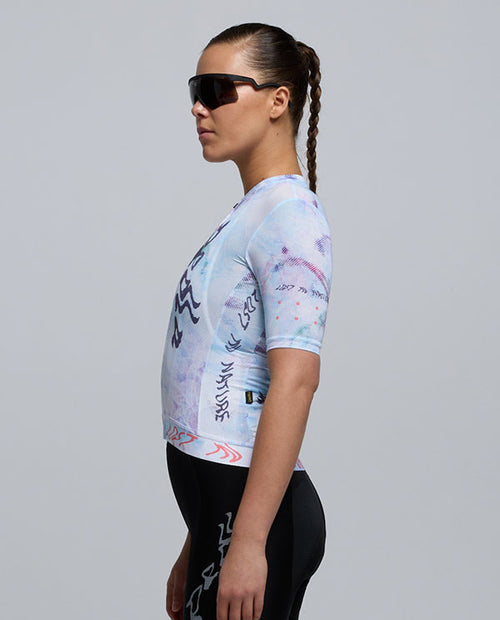 Pedla 車衣Lost In Nature RIDECAMO Training Jersey Fade 女款 白