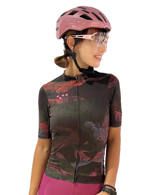 Pedla 車衣NatureCAMO Training Jersey Acid 女款 墨黑