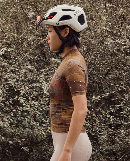 Pedla 車衣NatureCAMO Training Jersey Auburn 女款 黃褐