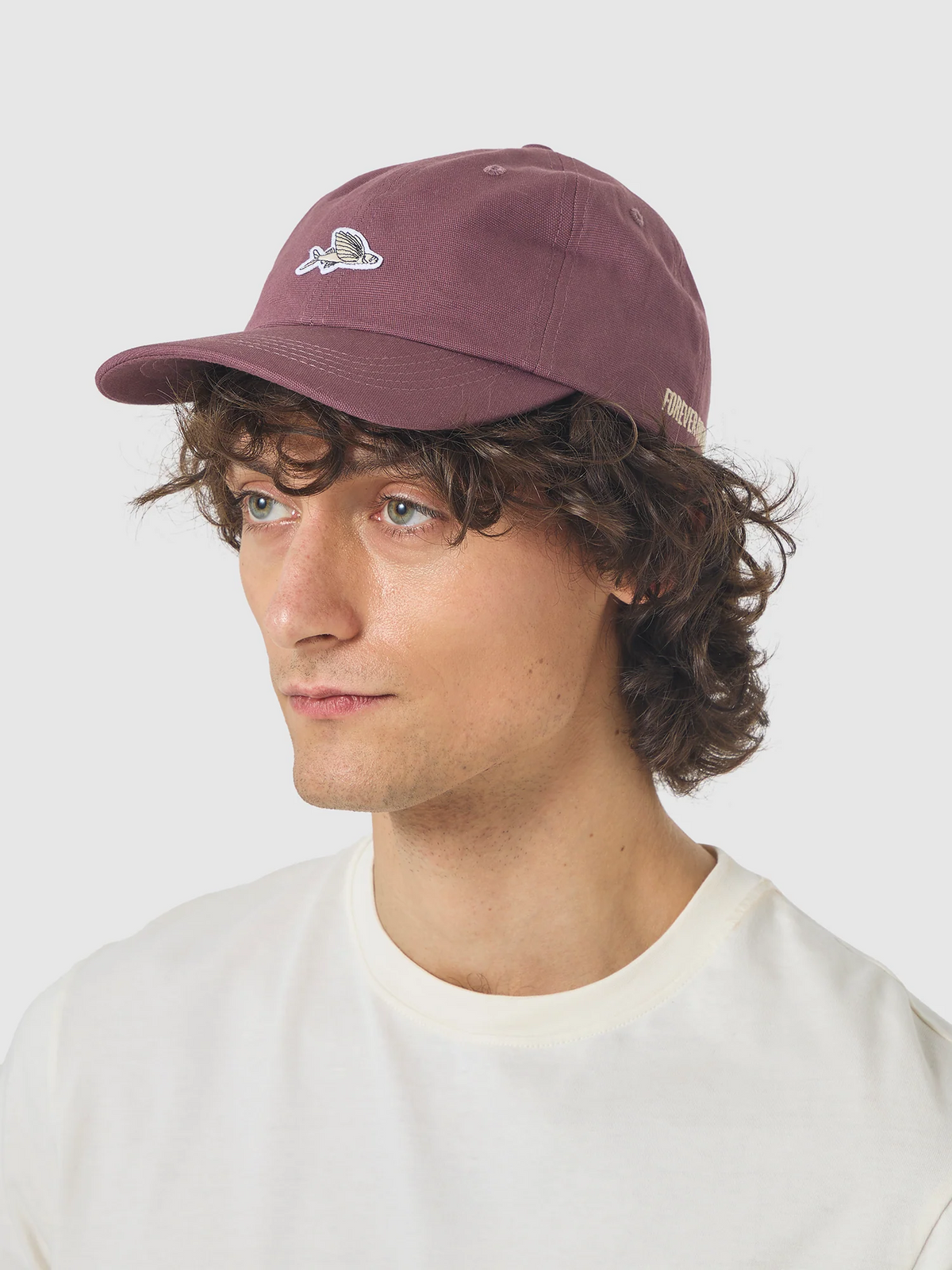 Café du Cycliste 棒球帽Causal Cap Red Moss 深暗紅