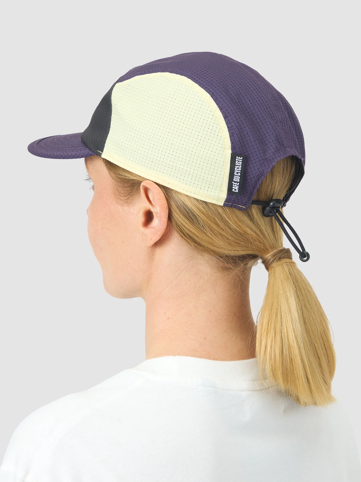 Café du Cycliste 小帽Noelie Superlight Cap Pupple Rain Hay Green 灰紫