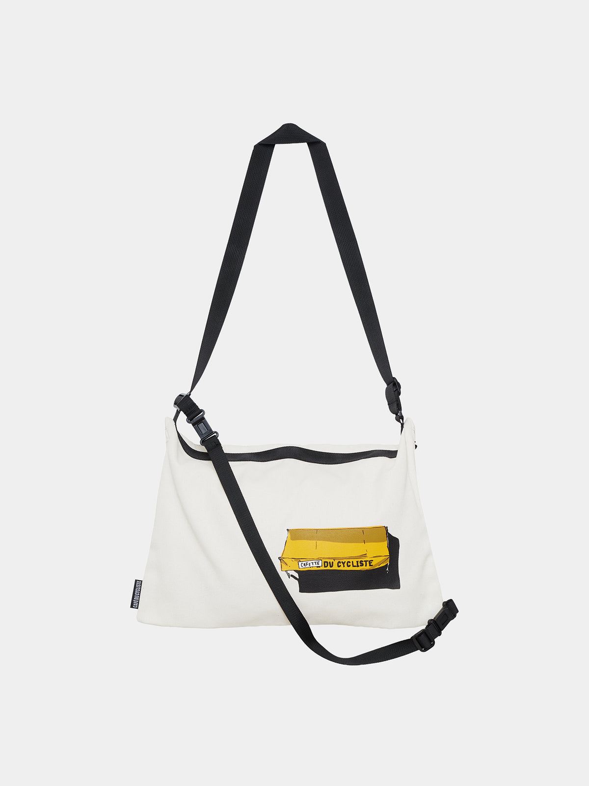 Café du Cycliste 補給袋 Fette Musette 白