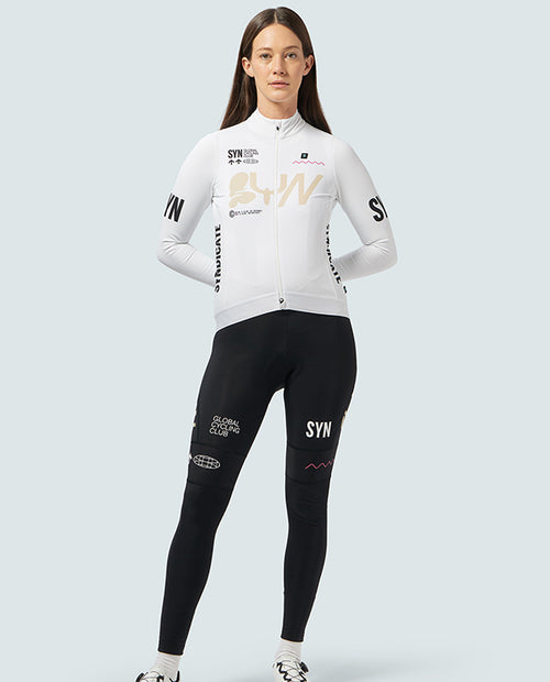 SYN 車褲 Pro Team Thermal Bib Tights Ace 保暖全長 女款 黑