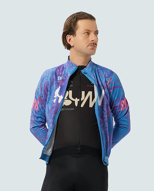 SYN 全防雨外套 Pro Team Shield Jacket Stream 男款 藍
